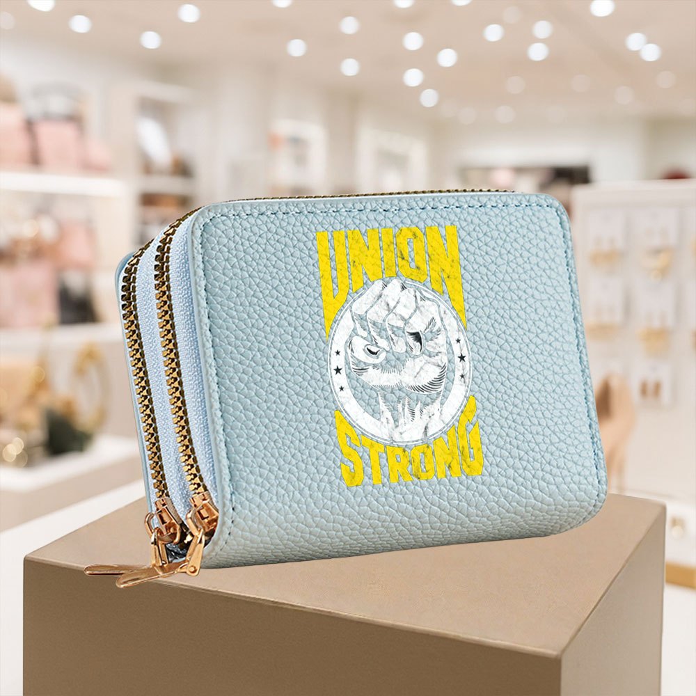 1pc Stylish Unisex Coin Purse with Fist Print, Casual Portable Wallet for Outdoor Sports and Daily Use