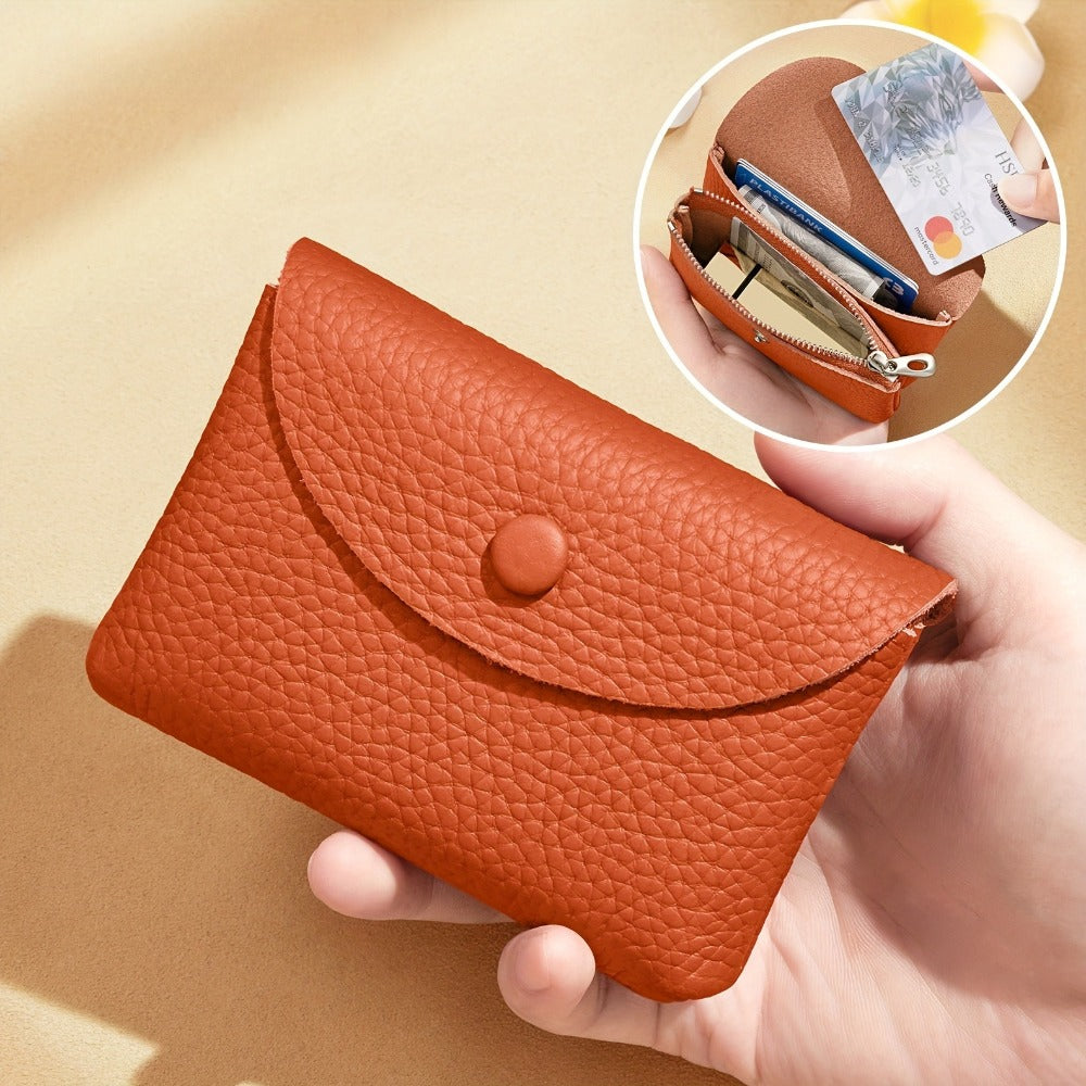 1pc Women's Mini Wallet - Retro Coin Purse, Multi-functional Card Case, Can Hold Small Accessories, Coin Wallet, Cash Compact Wallet, ID, Coins - Daily Carry