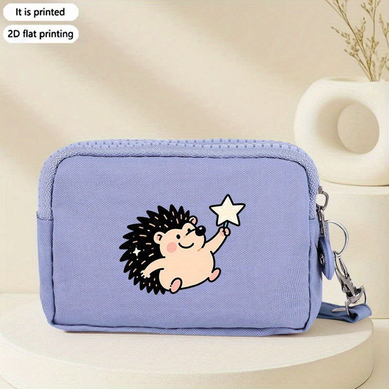 2D Flat Printing 1pc Character from The 8 Print Women'S Coin Purse Versatile Clutch Passport Holder, Casual Trendy Lightweight Outdoor Clutch Stylish Matching Wallet, Coin Bag