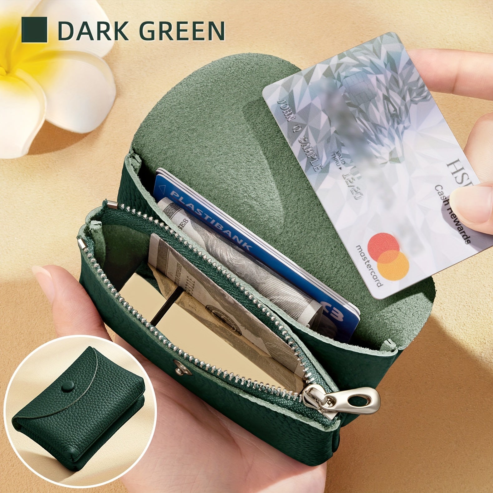 1pc Women's Mini Wallet - Retro Coin Purse, Multi-functional Card Case, Can Hold Small Accessories, Coin Wallet, Cash Compact Wallet, ID, Coins - Daily Carry