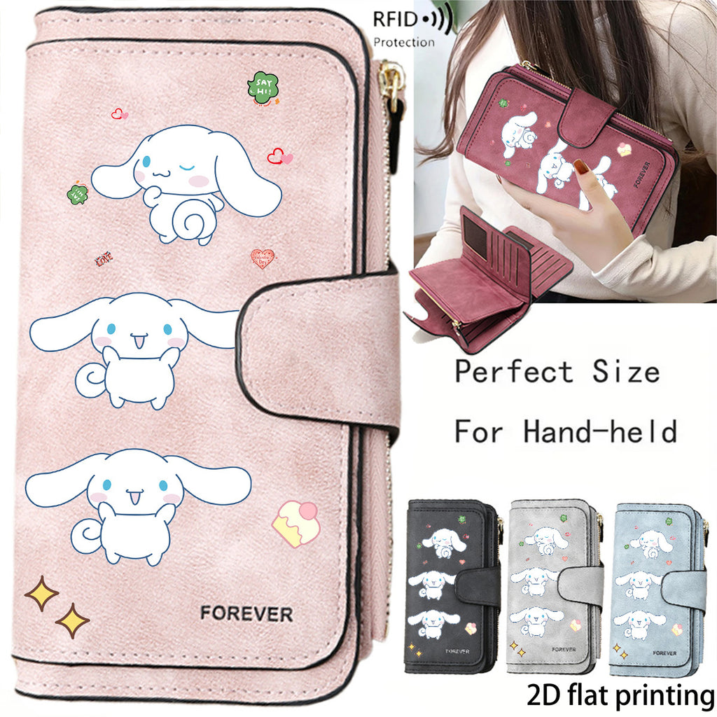 Sanrio Cinnamoroll Premium Business Coin Purse Large Capacity Solves the Hassle of Loose Change Essential Everyday Accessory Perfect for Business Trips, Travel, Shopping Ideal Gift for Ramadan, Eid, Valentine's Day, Birthdays