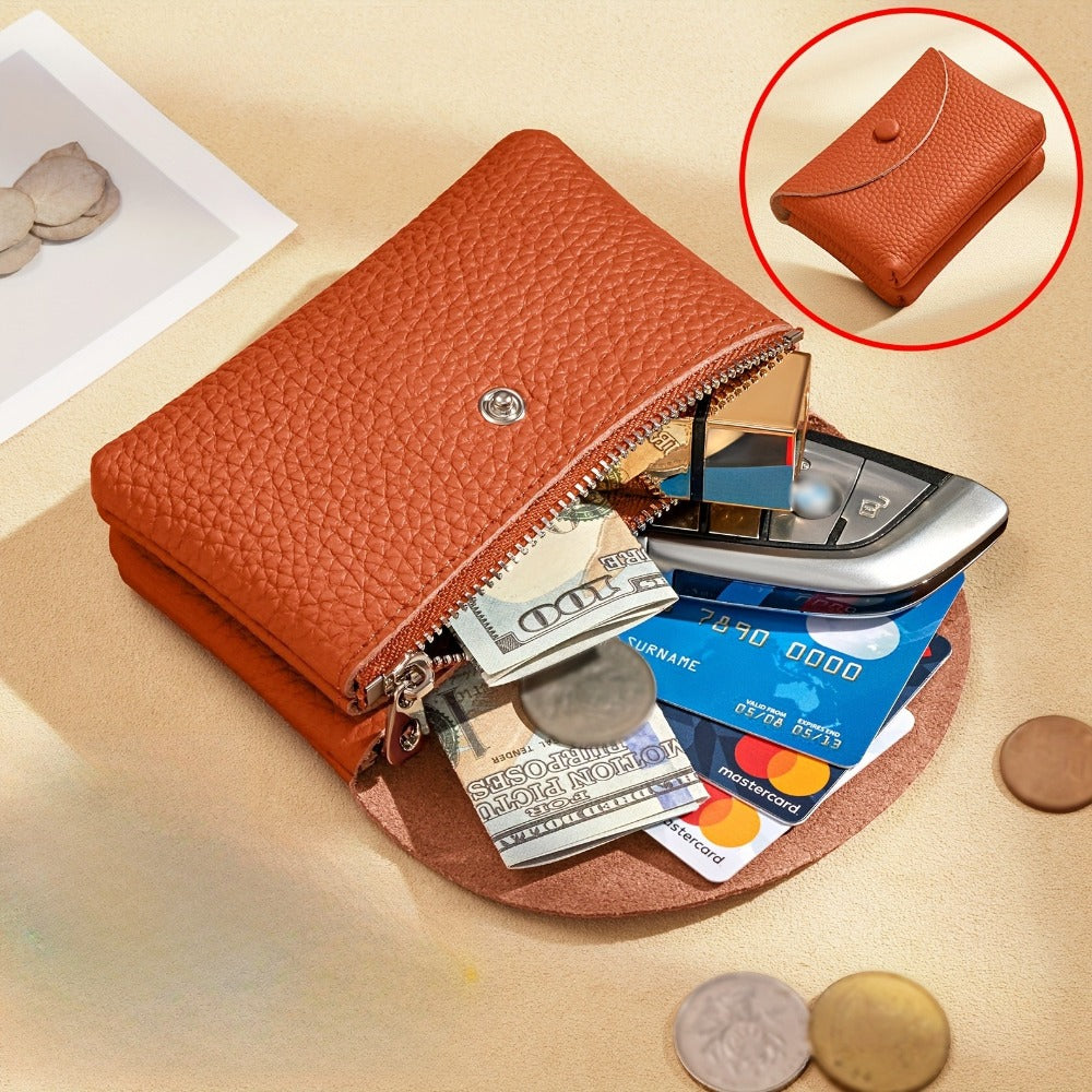 1pc Women's Mini Wallet - Retro Coin Purse, Multi-functional Card Case, Can Hold Small Accessories, Coin Wallet, Cash Compact Wallet, ID, Coins - Daily Carry