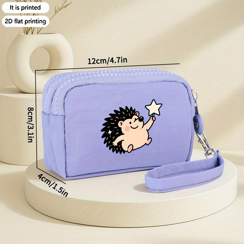 2D Flat Printing 1pc Character from The 8 Print Women'S Coin Purse Versatile Clutch Passport Holder, Casual Trendy Lightweight Outdoor Clutch Stylish Matching Wallet, Coin Bag