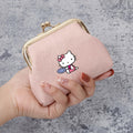 Sanrio Hello Kitty Women'S Coin Purse | Cute and Practical, Durable, Portable and Stylish, Features Positioning Printing
