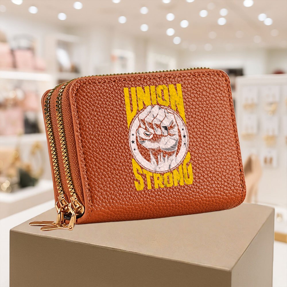 1pc Stylish Unisex Coin Purse with Fist Print, Casual Portable Wallet for Outdoor Sports and Daily Use