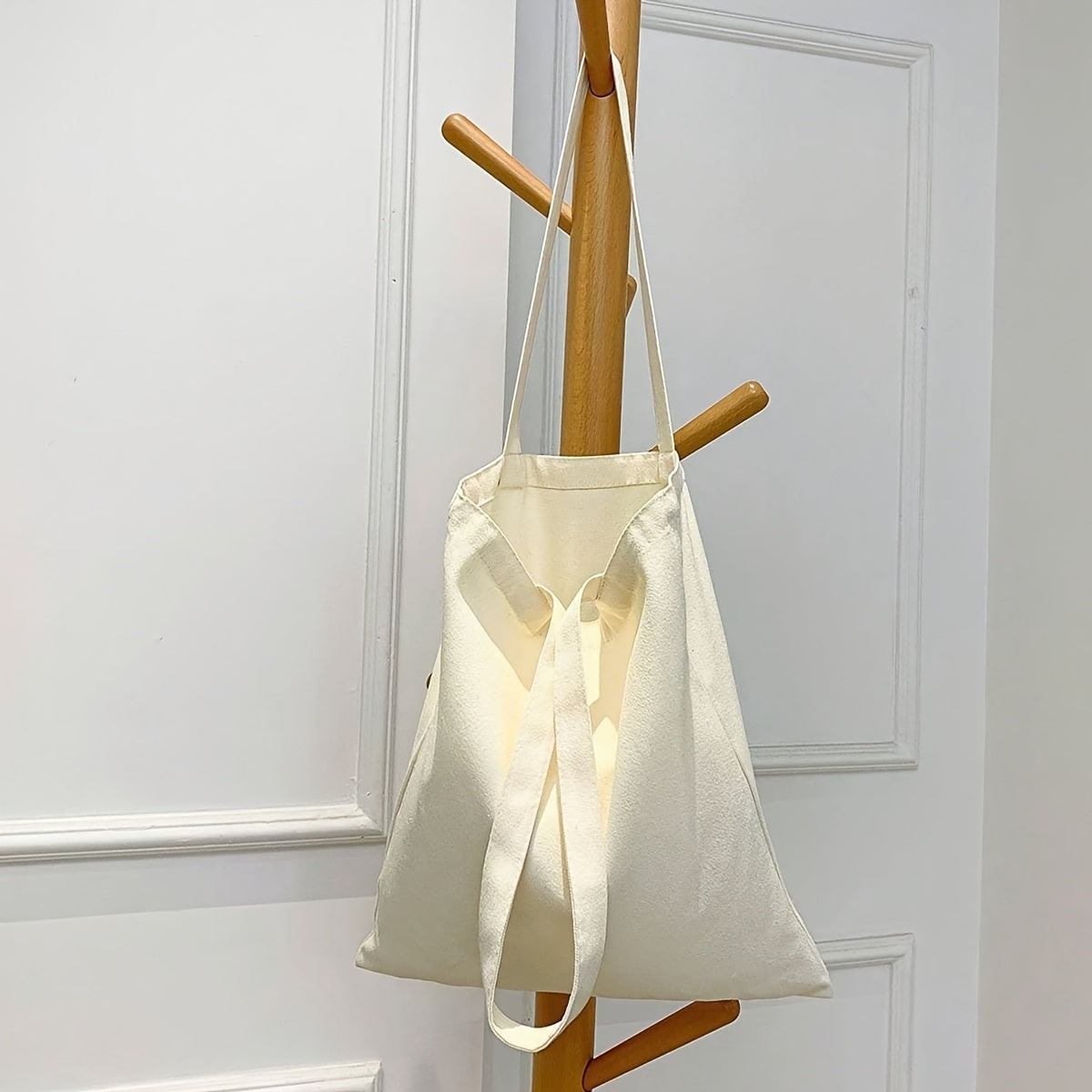 12pcs Order Compatible for Women's Minimalist Solid Color Canvas Shoulder Bags - Lightweight Handbags with Rectangular Handheld Purse, & Versatile for Everyday Use, Casual,, Travel - Elegant Handbag