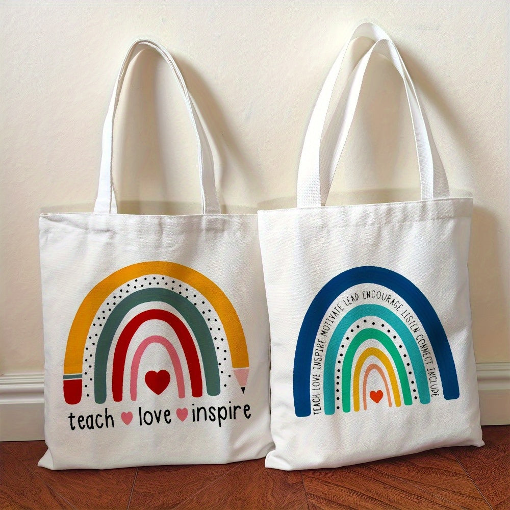 Custom 2\u002F8-Pack Women's Tote Bag, Lightweight and Foldable Handbag for Library Use, Durable Shopping Bag