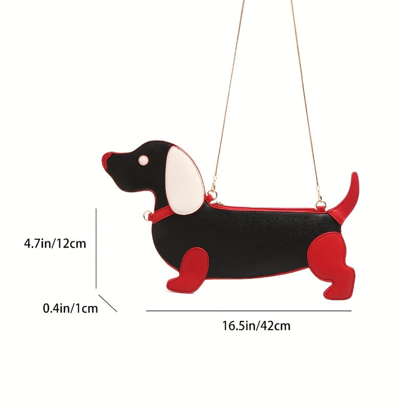 A Stylish And Adaptable Cute Puppy Shoulder Bag