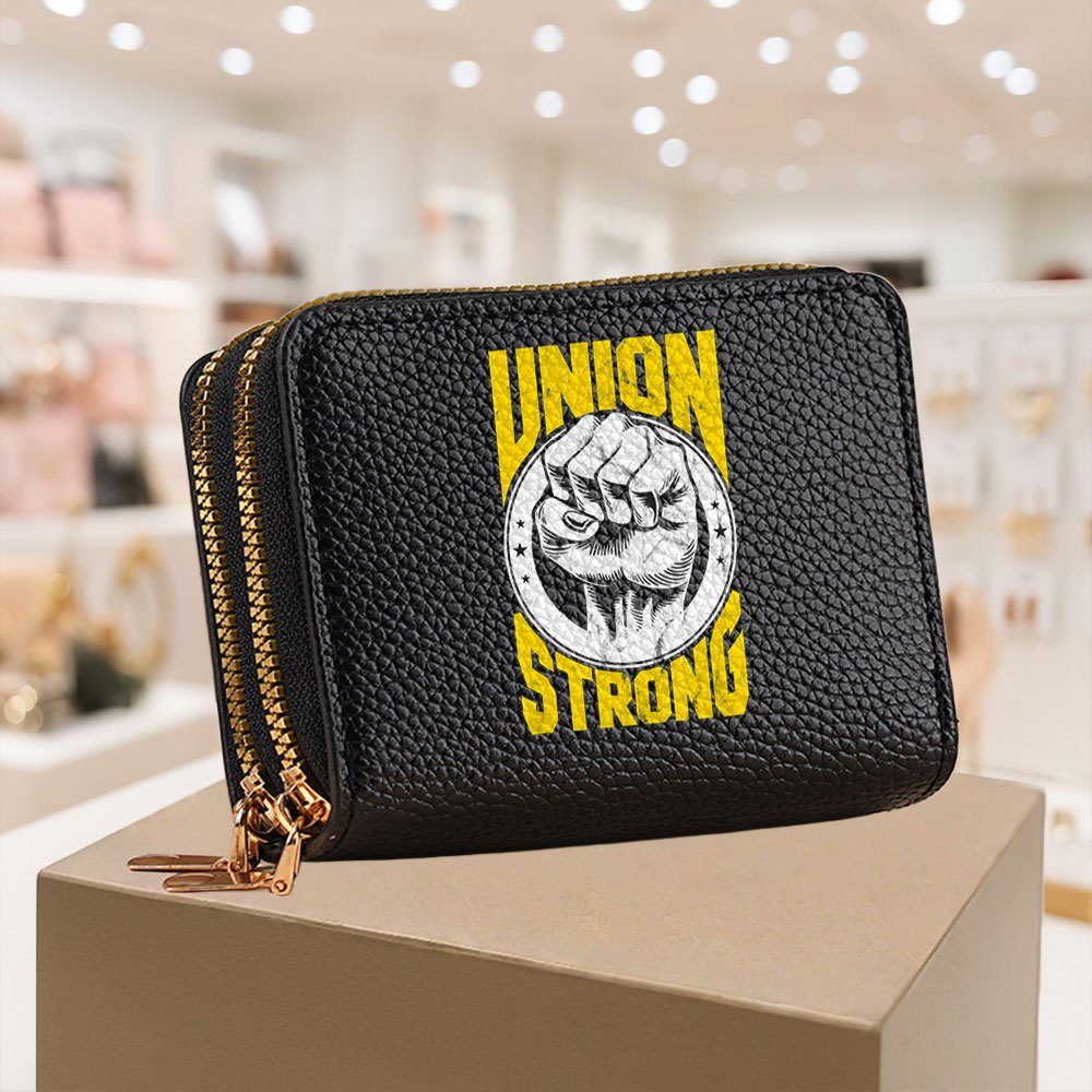 1pc Stylish Unisex Coin Purse with Fist Print, Casual Portable Wallet for Outdoor Sports and Daily Use