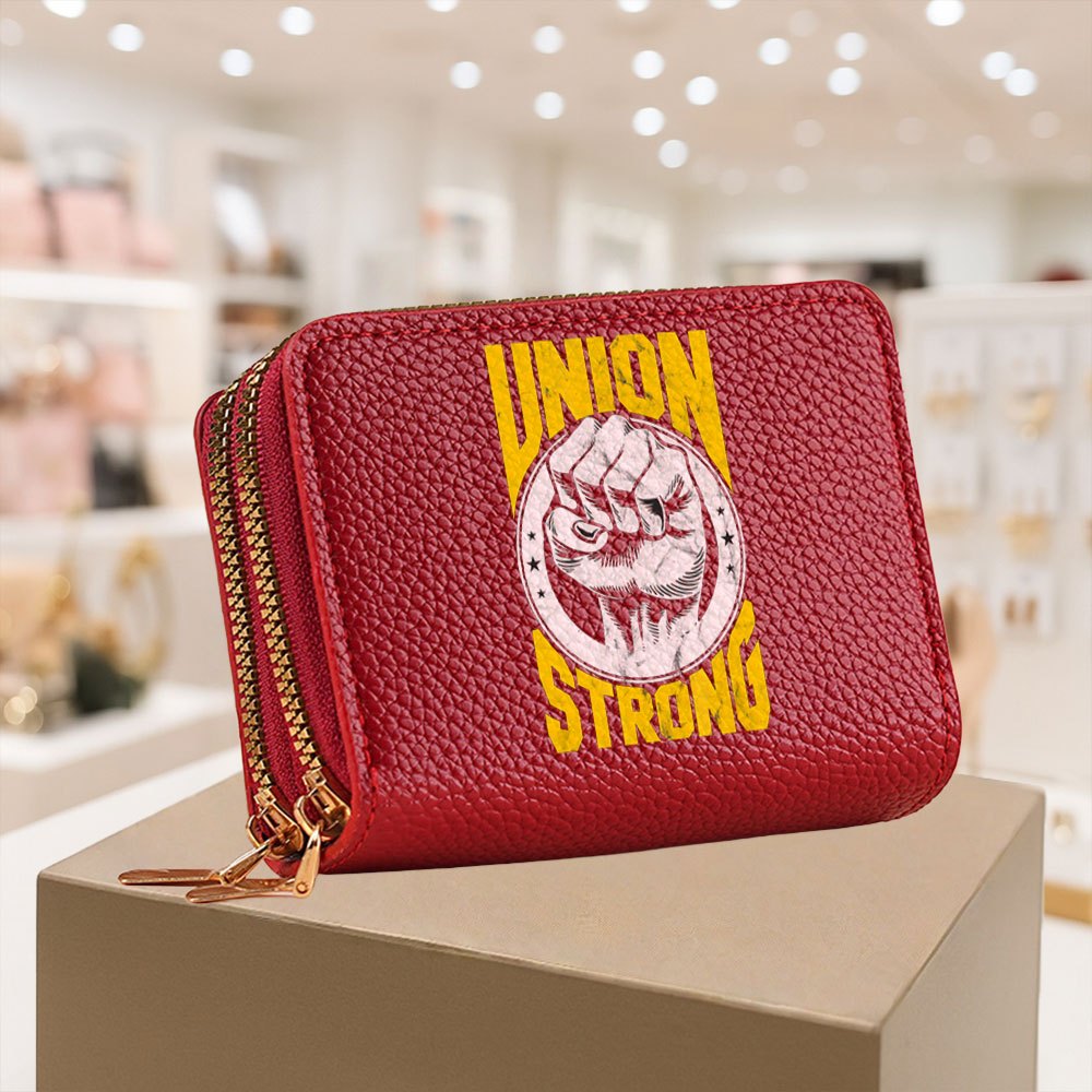 1pc Stylish Unisex Coin Purse with Fist Print, Casual Portable Wallet for Outdoor Sports and Daily Use