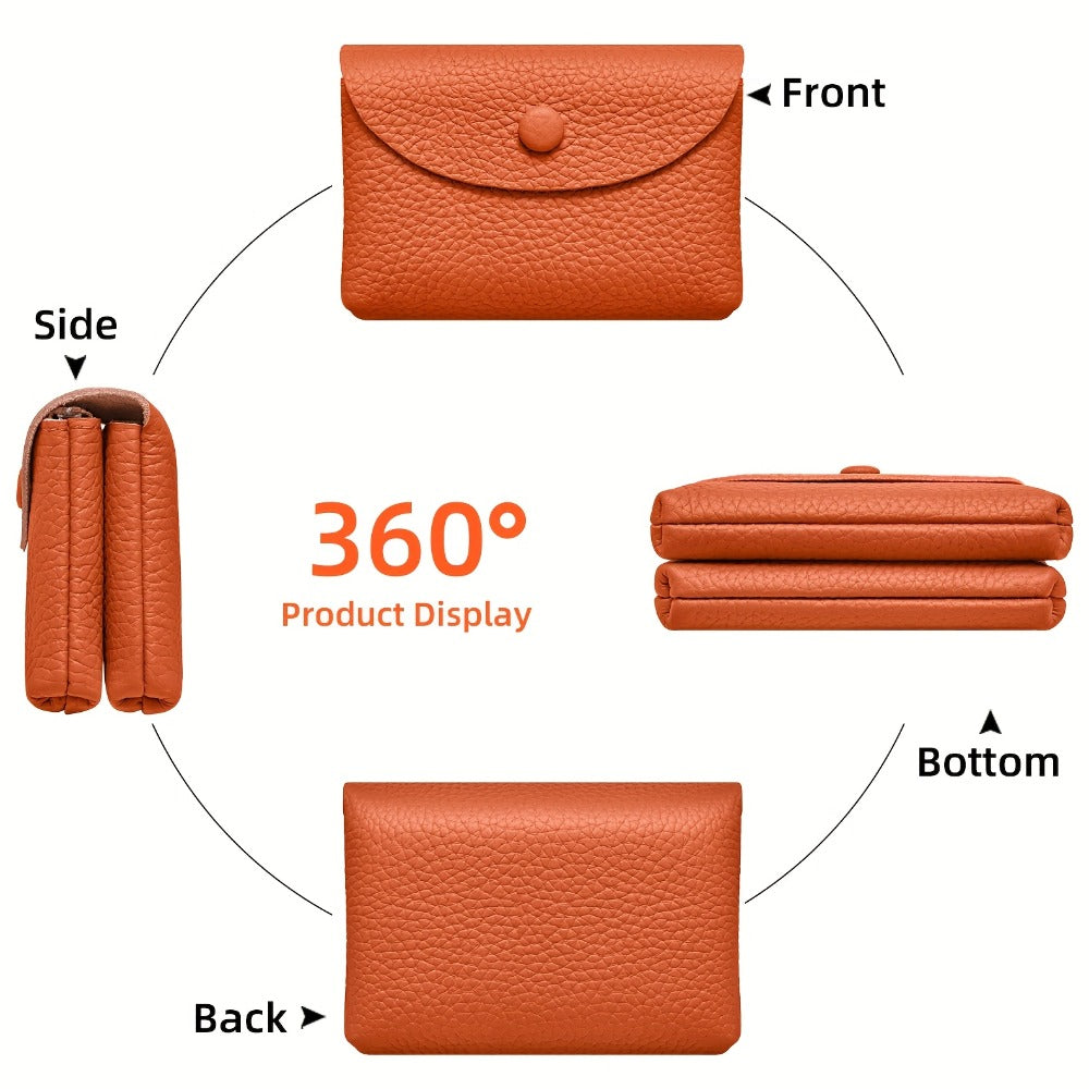 1pc Women's Mini Wallet - Retro Coin Purse, Multi-functional Card Case, Can Hold Small Accessories, Coin Wallet, Cash Compact Wallet, ID, Coins - Daily Carry