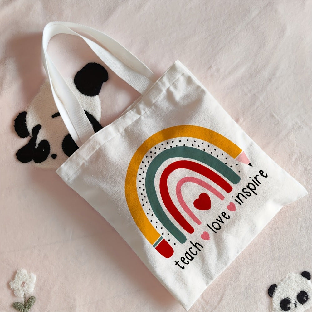 Custom 2\u002F8-Pack Women's Tote Bag, Lightweight and Foldable Handbag for Library Use, Durable Shopping Bag