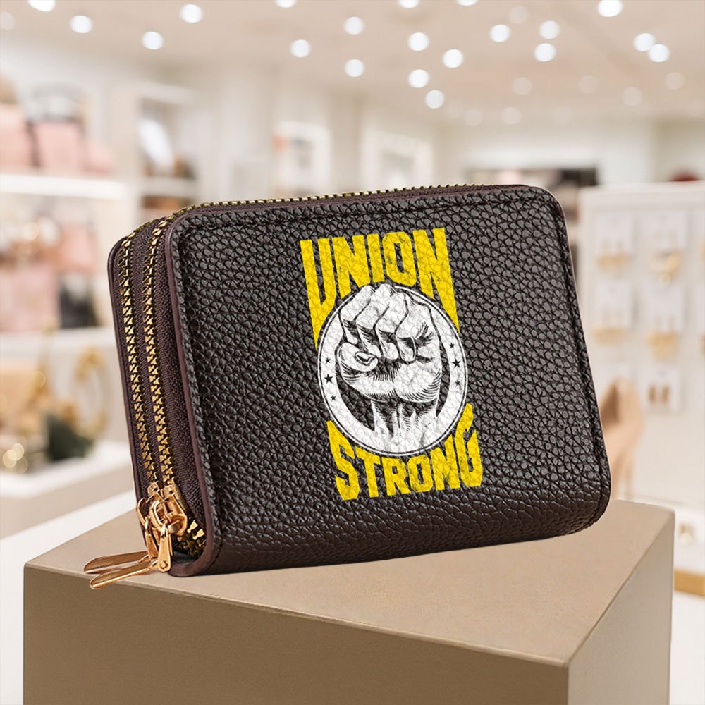 1pc Stylish Unisex Coin Purse with Fist Print, Casual Portable Wallet for Outdoor Sports and Daily Use