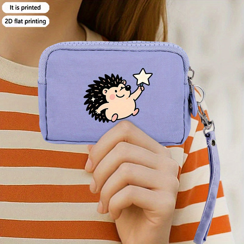 2D Flat Printing 1pc Character from The 8 Print Women'S Coin Purse Versatile Clutch Passport Holder, Casual Trendy Lightweight Outdoor Clutch Stylish Matching Wallet, Coin Bag