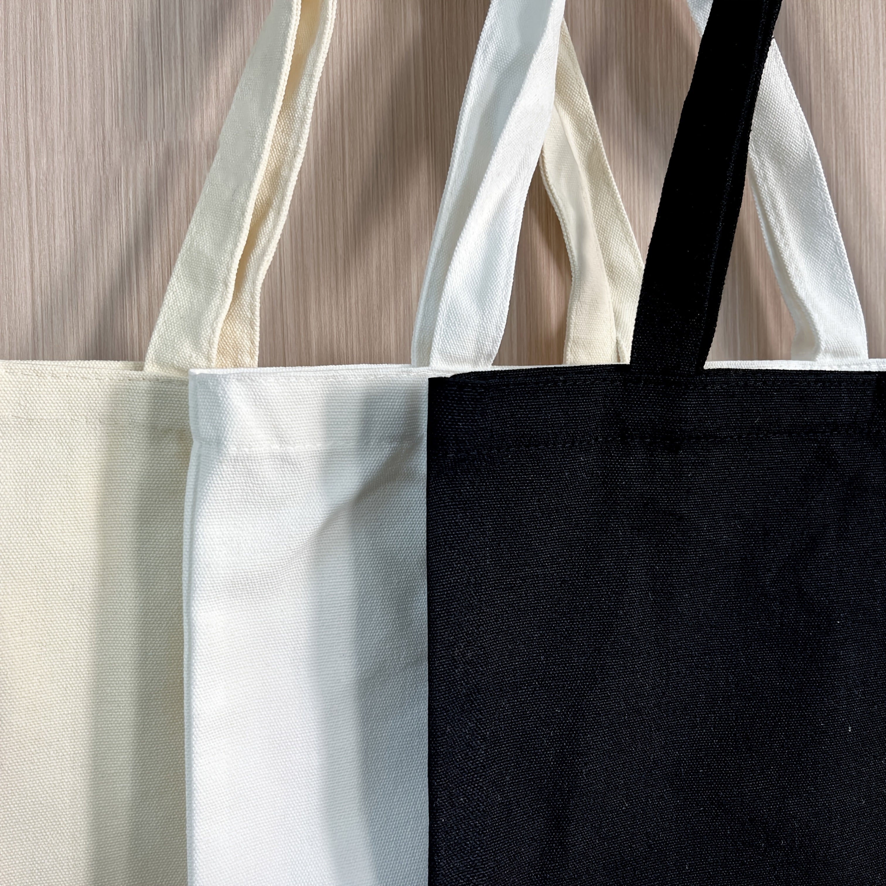 10pcs of Blank Canvas Bags, Hand-Painted Bags for Art Education, Holiday Event Gift Bags