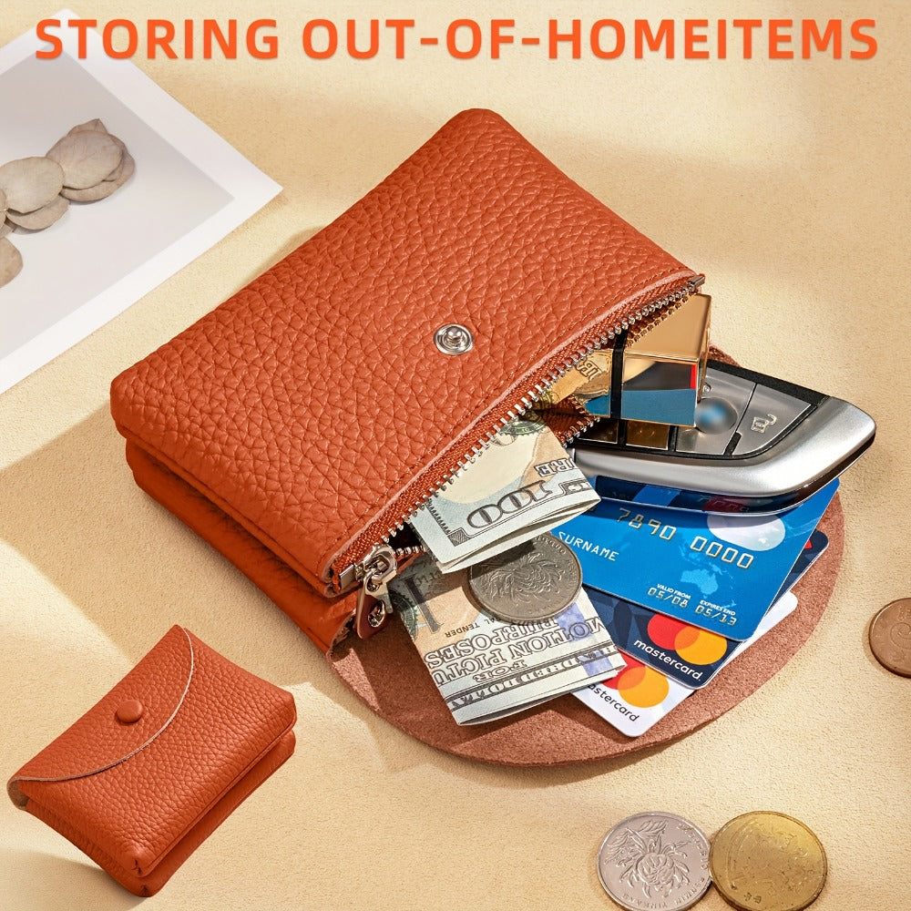 1pc Women's Mini Wallet - Retro Coin Purse, Multi-functional Card Case, Can Hold Small Accessories, Coin Wallet, Cash Compact Wallet, ID, Coins - Daily Carry